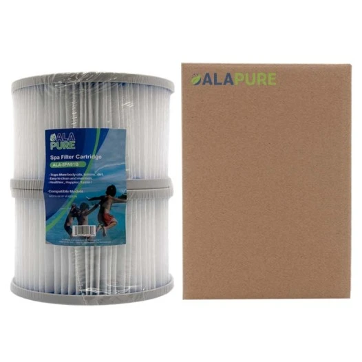 Alapure Spa Waterfilter zonder filterhouder geschikt voor MSpa / SC802 / 40104 (2st.)